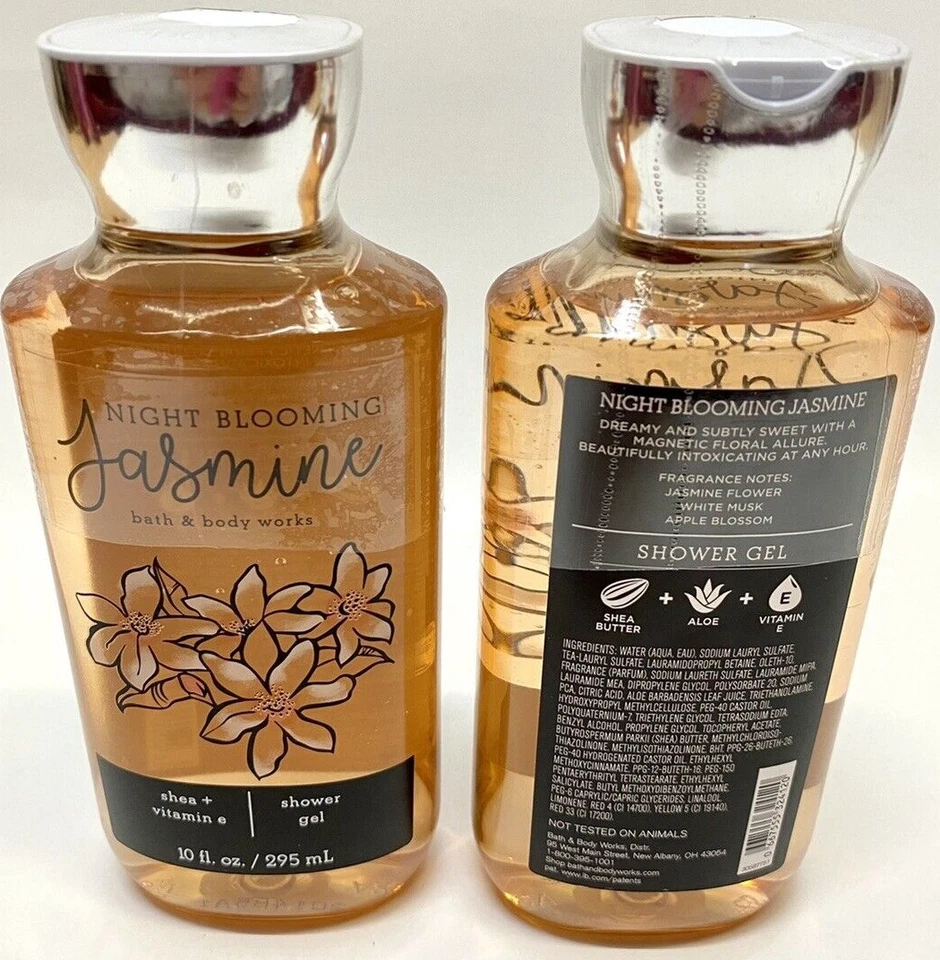 2 Pack Bath & Body Works Aloe + Vitamin E Shower Gel 10 fl oz/295m. Free Ship. - Image 3 of 4