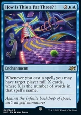 MTG Magic the Gathering How Is This a Par Three?! (49/654) Unfinity LP