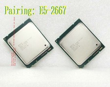 a pair Intel E5-2667 SR0KP 2.9GHz /15MB / QPI 8GT/s 2011 Server Processor