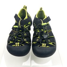 Keen Kids Size 1 Sandals Waterproof Black Green