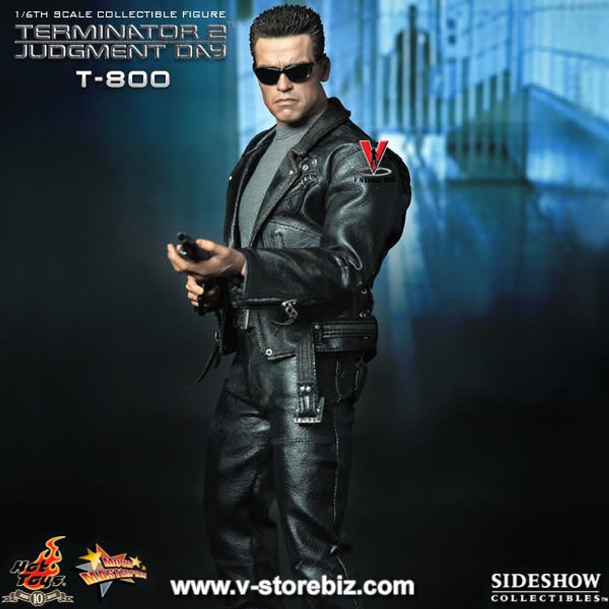 HOT TOYS MMS117 TERMINATOR 2 JUDGEMENT DAY T-800 1/6 SCALE FIGURE