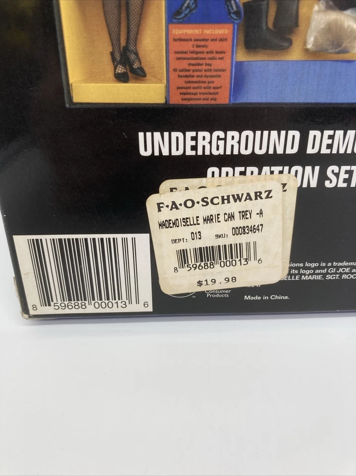 G.I. Equipo auténtico Joe para Mademoiselle Marie Hasbro 2004 Foto 3 de 4