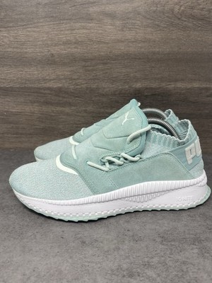 Puma Tsugi Shinsei Evoknit Sneakers Womens Size 10 Mint Green White