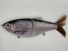 TYG Silencer Mullet Glide bait swimbait custom 7 inch Mullet Meal NEW