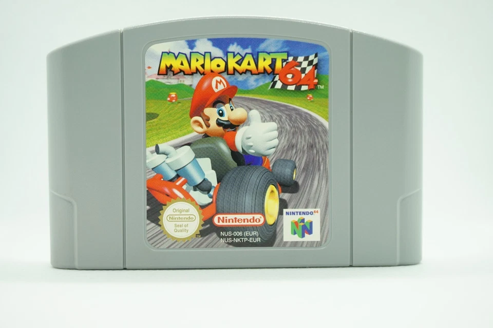 MarioKart N64 Nintendo 64 Mario kart EUR 1999 Black Box PAL Unique Ancient Retro - Image 2 of 4