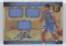 2016 Panini Gold Standard Rookie Jersey Triple 70/99 Juan Hernangomez Auto w5c