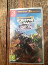 SWITCH MONSTER JAM SHOWDOWN, NEUF SOUS BLISTER, VERSION FR