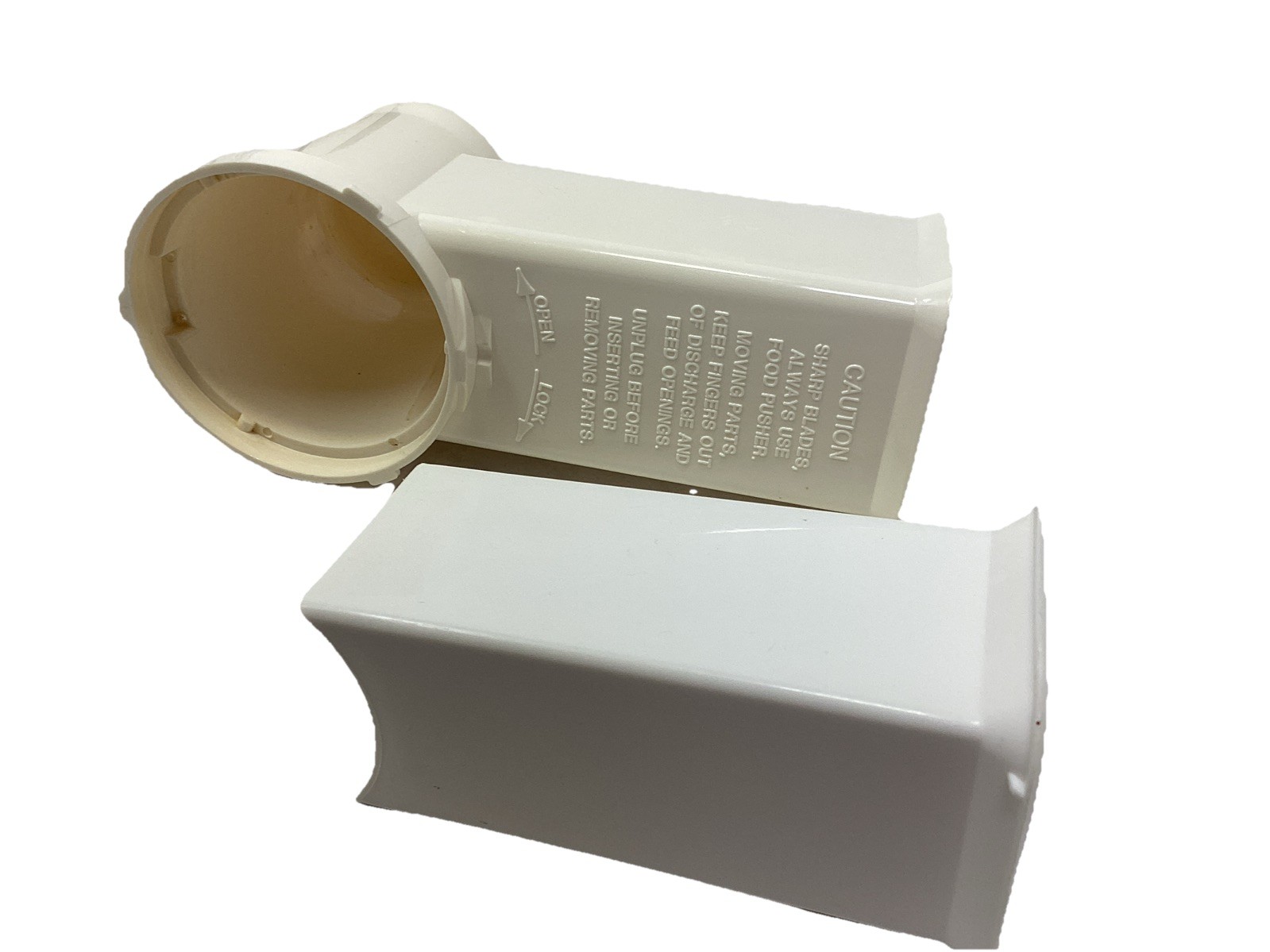 Presto Salad Shooter Cone Holder Food Chute & Pusher Replacement Parts #0291001