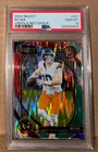 2024 Bo Nix Panini Select Green And Red Shock #30 PSA 10 Denver Broncos RC