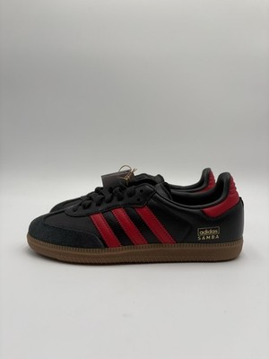 Adidas Men's Samba OG Size 4 Carbon Scarlet |IG6173|