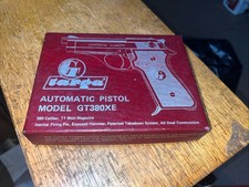 Targa Gt380xe Tangfoglio Pistol Empty Box Italy Targa Gt380xe Tangfoglio Pistol Empty Box Italy