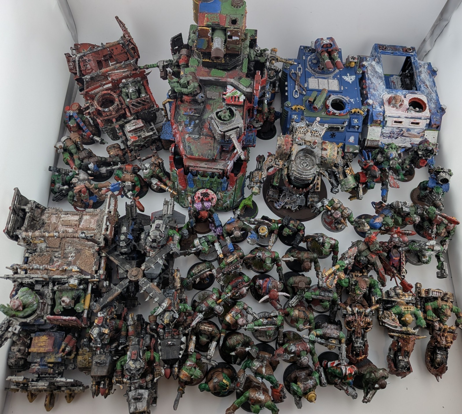 HUUUUGE!! JOB LOT! Warhammer 40k Ork Army Lot PLEASE DO CHECK MY OTHER ...