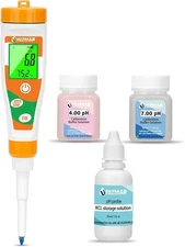 pH Tester for Food Digital pH Meter for Sourdough Starter and Dough Spear Sensor