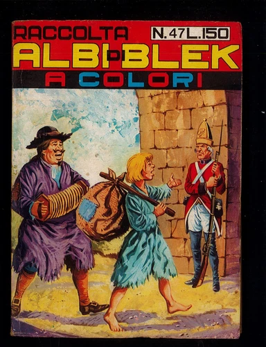 Il Grande Blek Collection Albi di Blek No.47 Editoriale Newsstand Dardo 1960s ▓