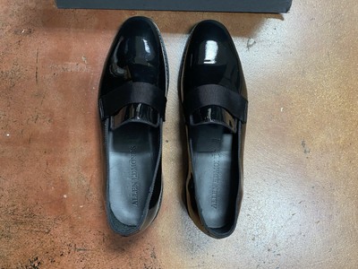 Allen Edmonds James Patent Leather Loafers Black (( Size 11  display picture 1