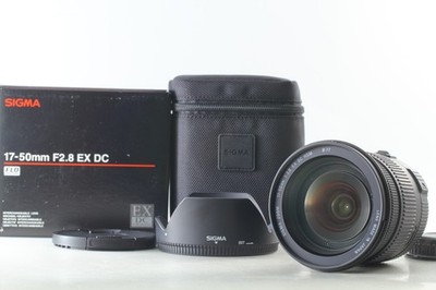 MINT in BOX 】Sigma 17-50mm F2.8 EX DC HSM AF Lens For Pentax K