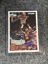 Fleer 1993-94 Karl Malone #211 Utah Jazz Basketball Base Set NBA Card