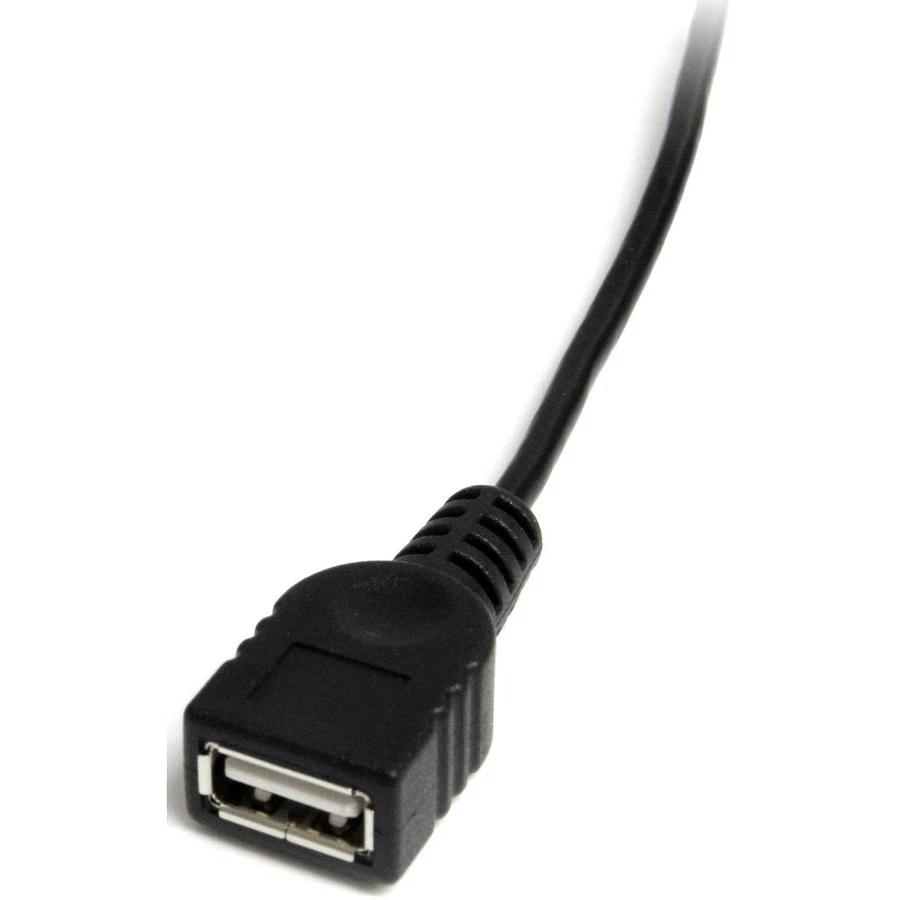 StarTech 1 ft Mini USB 2.0 Cable - USB A to Mini B F/M - Type A Female USB - - Image 3 of 4