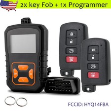 2 For 2014-2019 Toyota Highlander Remote Key ...