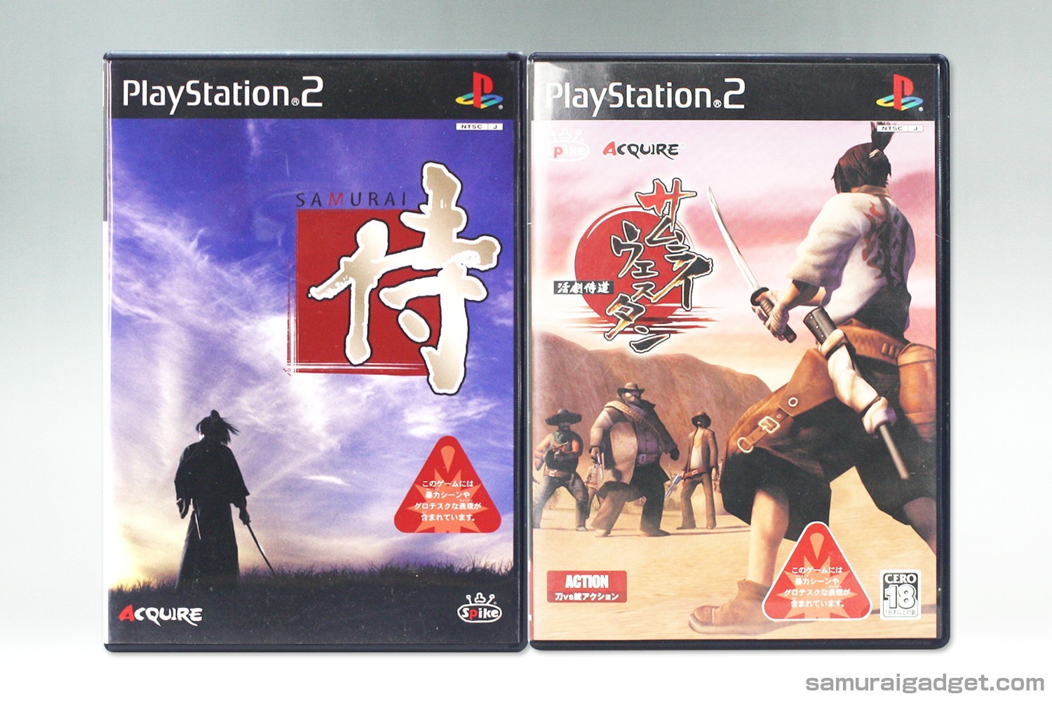 Way of the Samurai & Samurai Western PS2 [Japanese NTSC-J] PlayStation 2 Spike