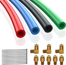 for 13 15 18 Eaton Fuller Transmissions Air Line Kit, 4 New 12" 5/32 Air Line...
