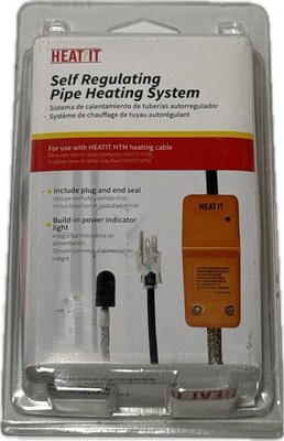 HEATIT Self-Regulating Heating Cable Connection Kit 2.5 Feet Cold Lead