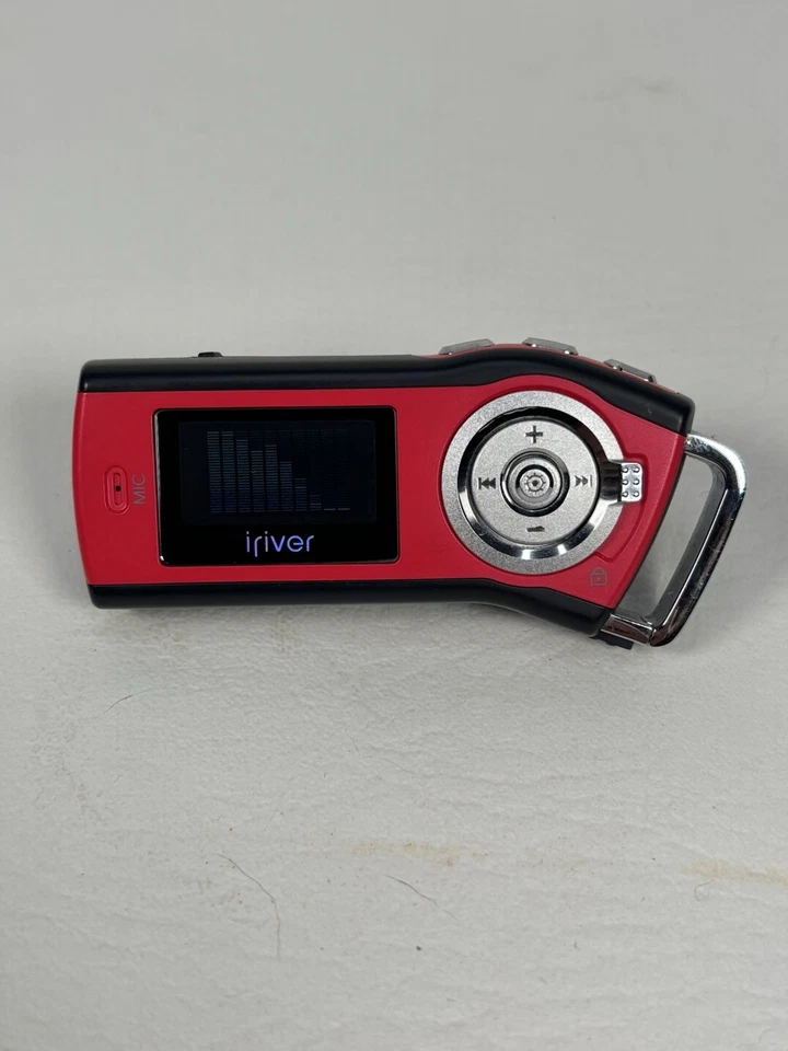 iRiver T 10 Red (512 MB) Digital MP3 Media Player Works/Tested-Rare-Fast Ship - Image 2 of 4