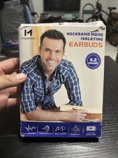 MIPEACE Bluetooth Earplug Headphones, Neckband Wireless Earbuds MI04