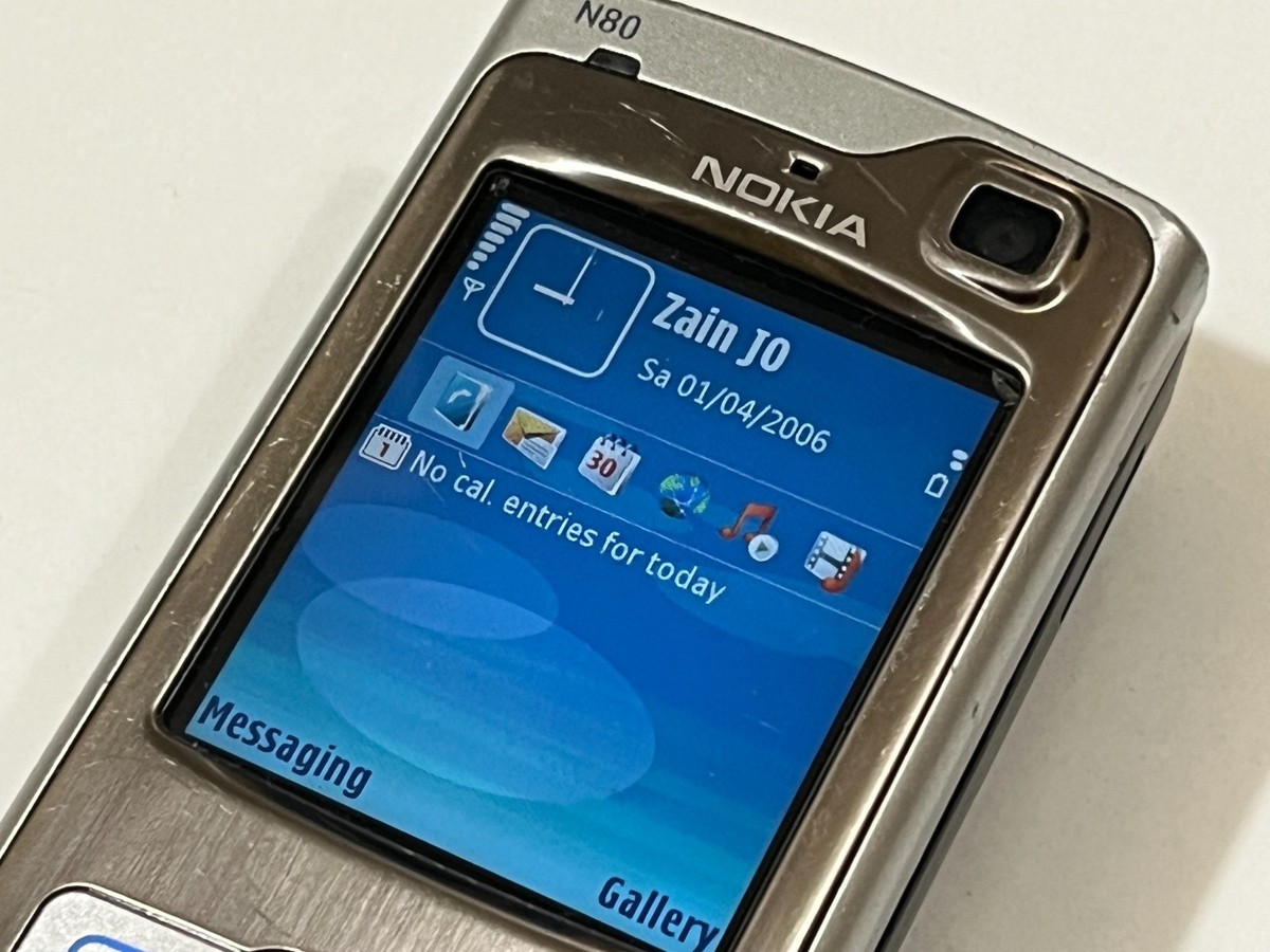 Original Nokia N80 - Silver (Unlocked) Retro Phone | eBay