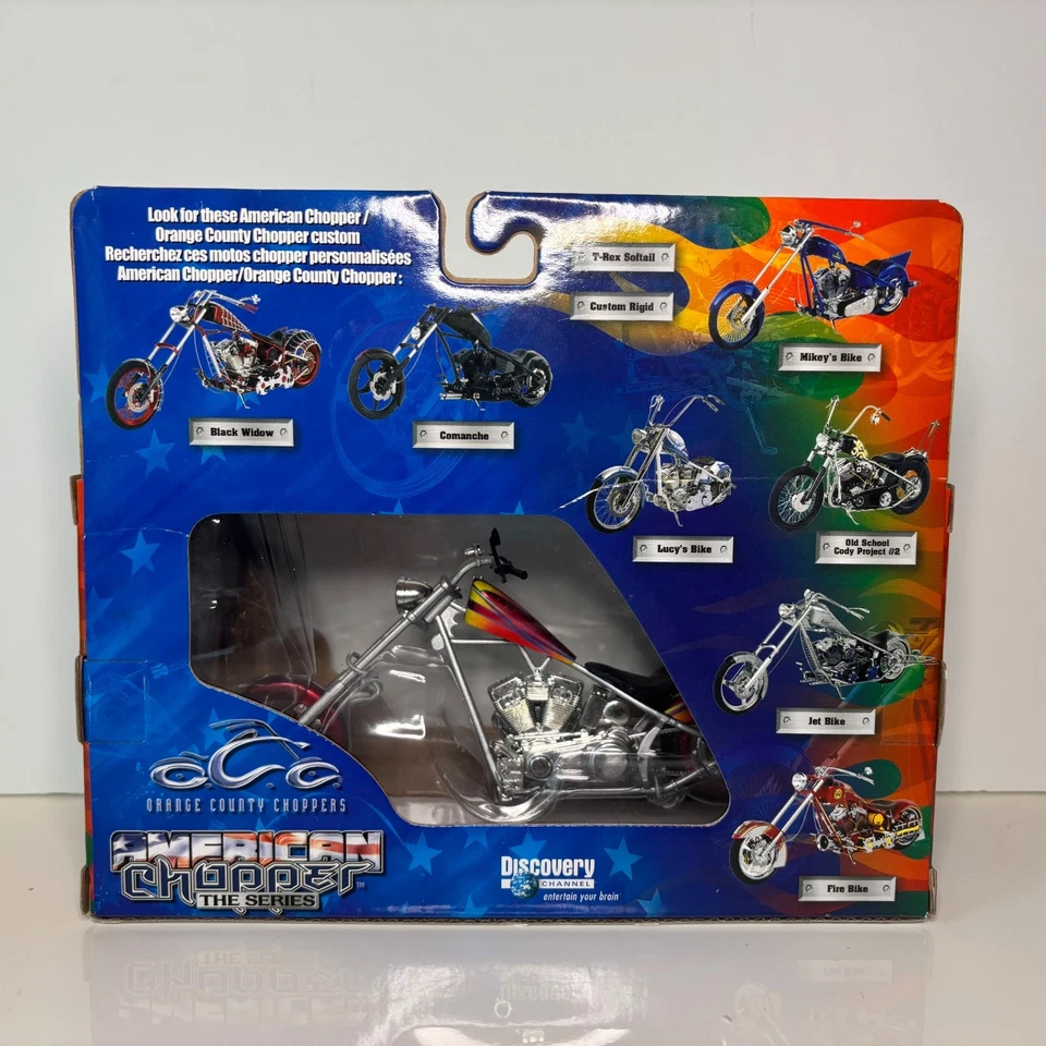 Orange County Choppers Diecast 1:18 American Chopper Lot-7 NEW - Image 3 of 4