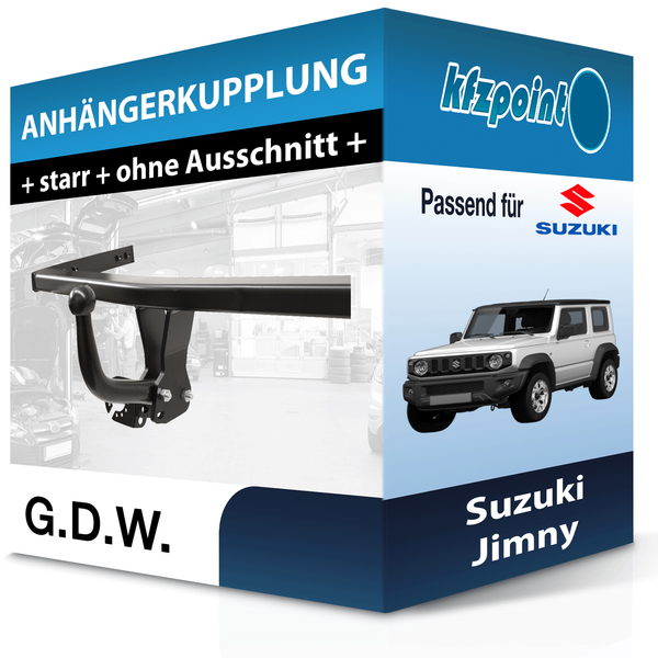 G.D.W. AnhäNgekupplung Starr Passend für Suzuki Jimny 07.2018-Jetzt Neu-image