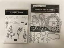 Stampin' Up Nature's Prints Stamp Set Natural Prints Dies