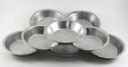 Set of 8 Vintage Mini Individual Pie Tart Pans 5"