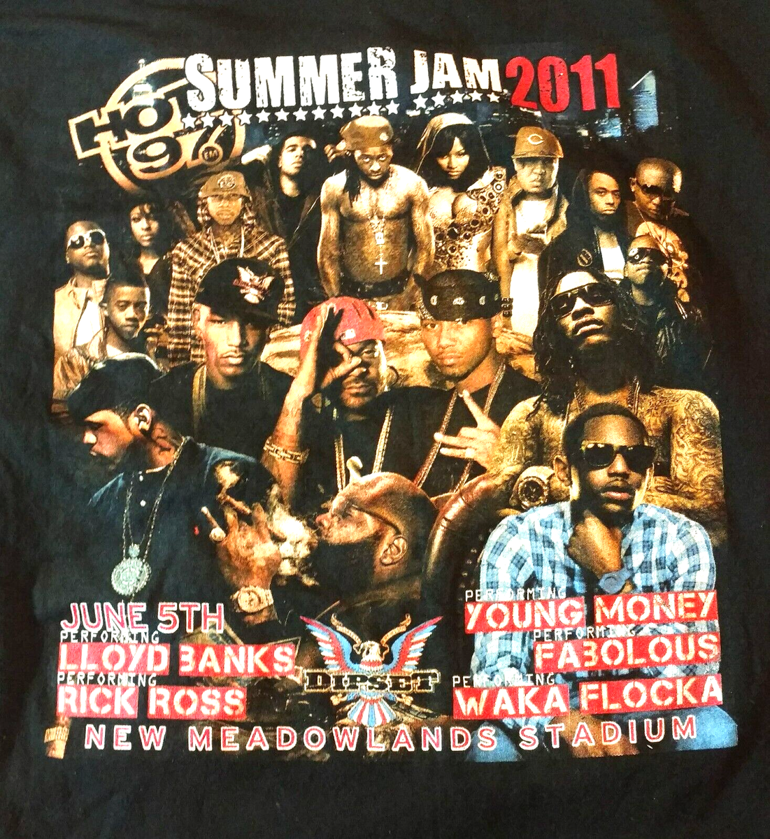 AIR JAM 2011 Tシャツ☆新品 XL Hi-standard ハイスタ Hi-STANDARD LIVE AT AIR JAM 2011 TEE BLACK / ロック