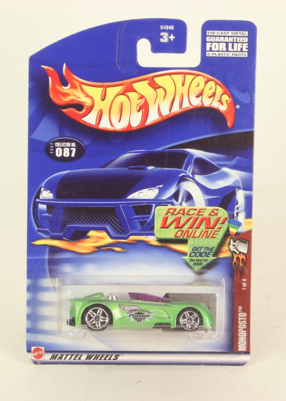 Hot Wheels 2001 Monoposto #087  Mattel @3 