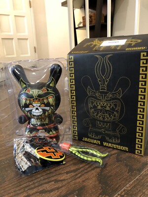 Dunny 8” Black Jaguar Jesse Hernandez Kidrobot | eBay