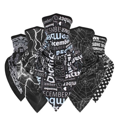 Triangle Neck Gaiter Breathable Balaclava Anti-UV Face Mask Multi-purpose Scarf