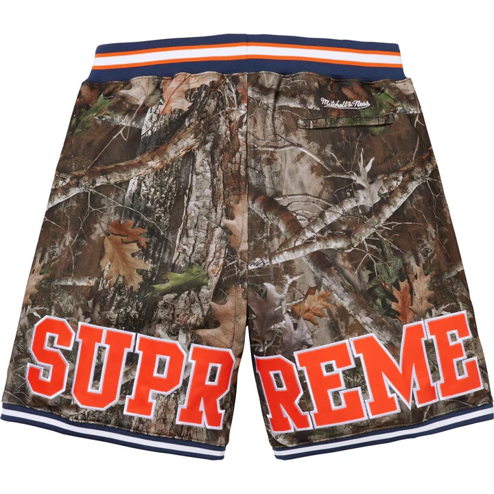 IN HAND Supreme NCAA Mitchell & Ness Basketball Short Syracuse