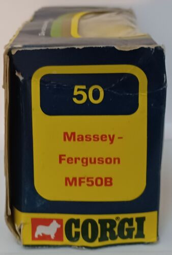Vintage 1973 Mettoy Corgi Massey Ferguson Tractor MF50B - Picture 2 of 6