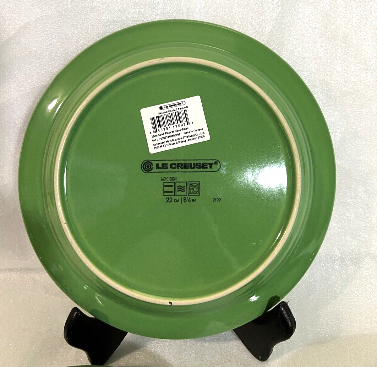 LE CREUSET グリーン皿 5枚セット LE CREUSET グリーン皿 5枚セット 新品未使用LE CREUSET 皿 5枚