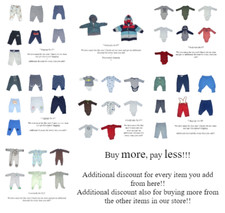 Baby Clothes Bundles Leggings, Pants, Overalls, Bodysuits 0-3M  3M