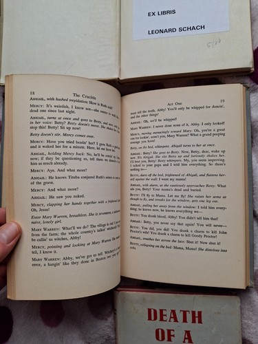 Lot 3 Arthur Miller 1st editions The Crucible All My Sons Death of a Salesman - Imagen 18 de 24