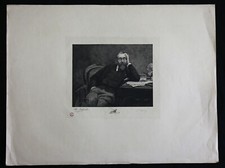 Emile THIVIER (1858-1922) Portrait Of Monsieur Cendre Signature By Léon Baudrand