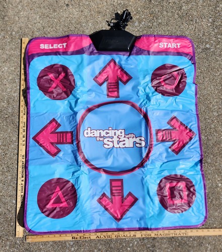 PS2 Dancing w/ The Stars Dance Mat Pad Playstation 2 Activision New Open Box - Picture 4 of 11