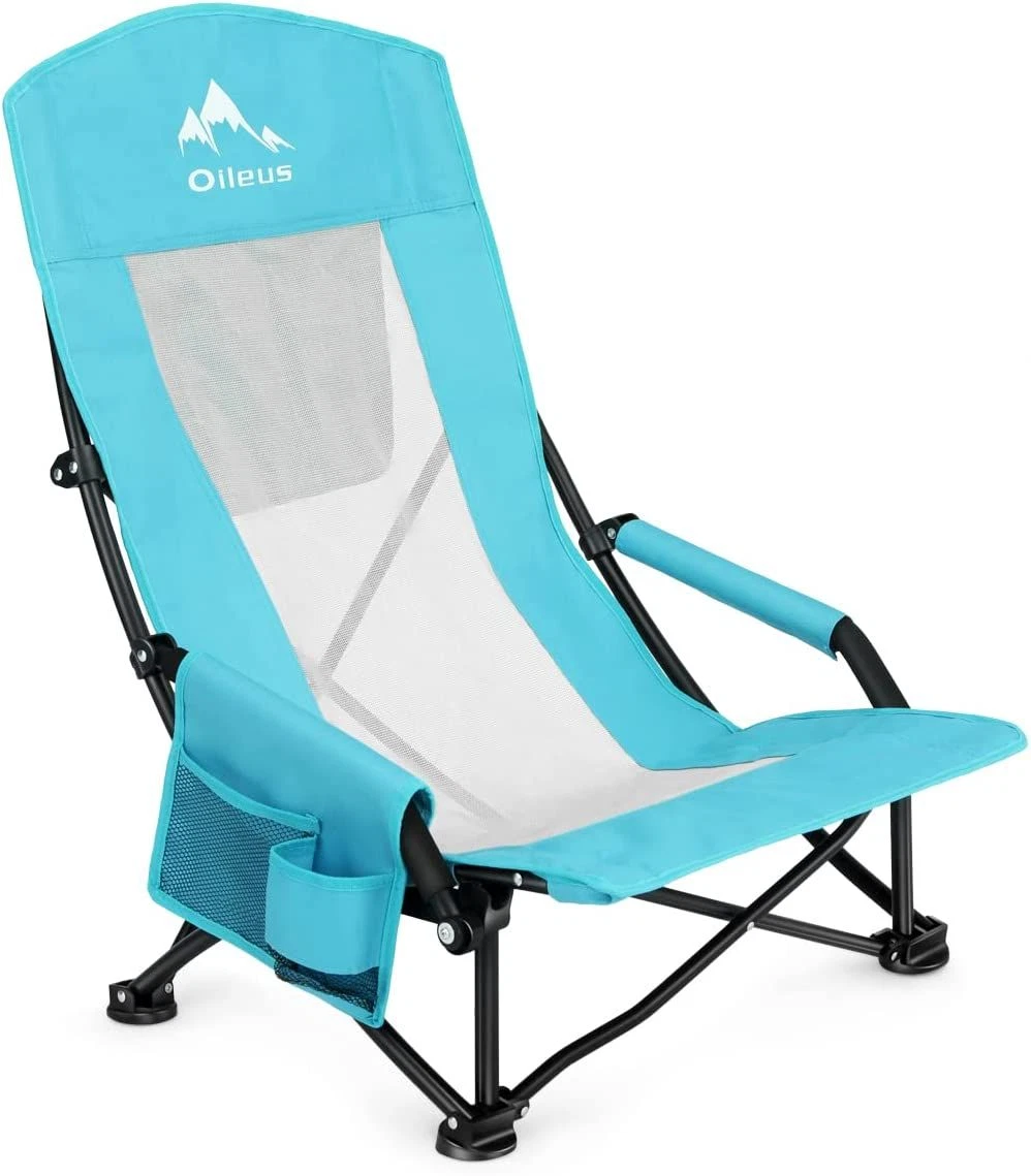 Low fold 2025 up beach chairs
