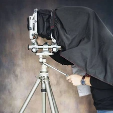 Professional Shade Dark Cloth Focusing Hood For 4x5 Large Format Camera Wrapping