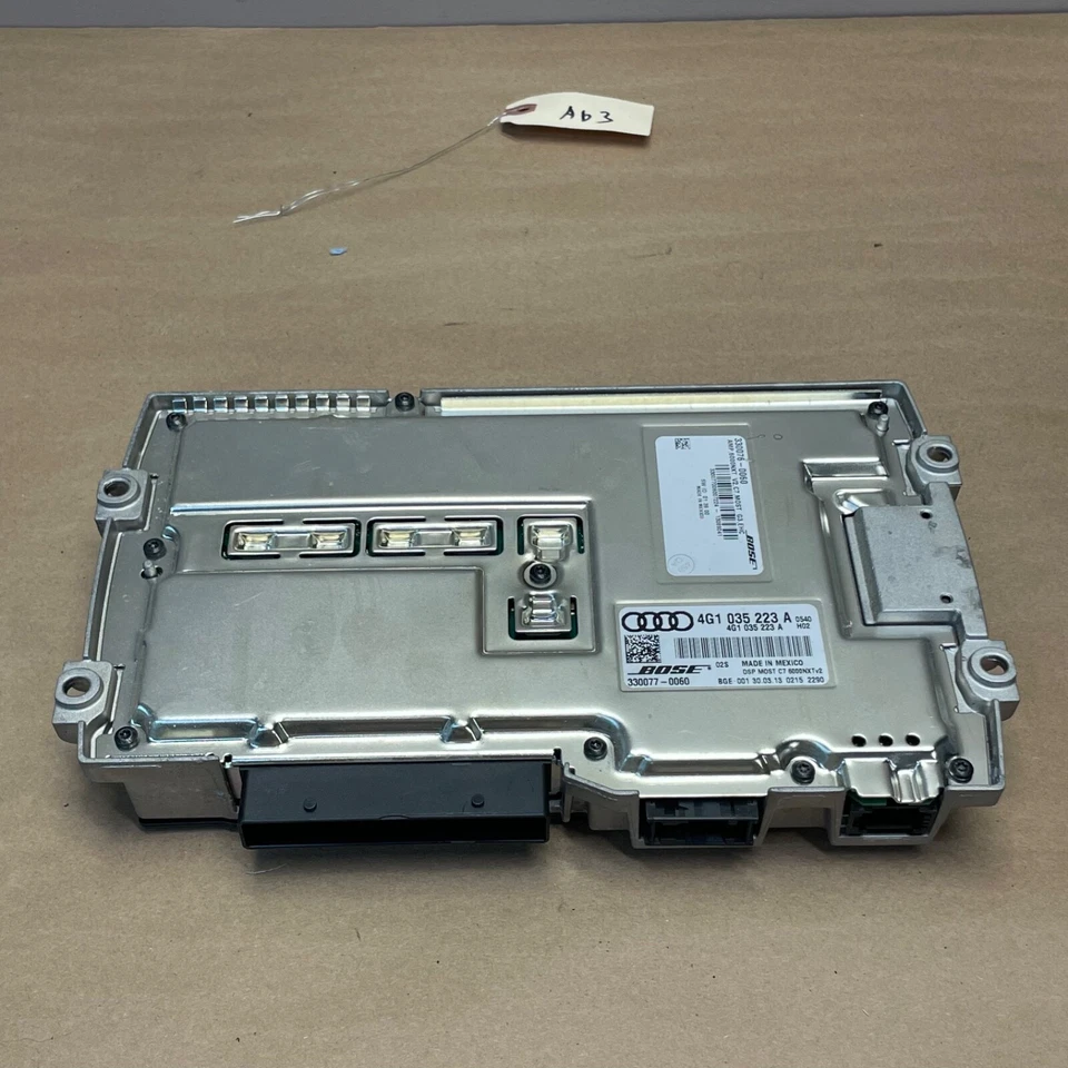 2011-2018 AUDI A8 2012-2015 A6 A7 AMP АУДИО РАДИО УСИЛИТЕЛЬ BOSE 4G1035223A OEM - Изображение 4 из 4