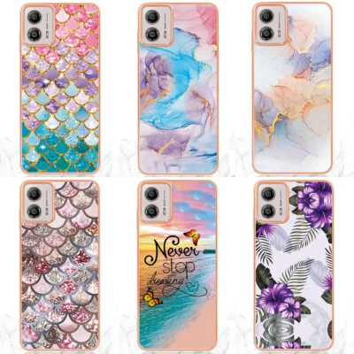 Handy Hülle für Motorola Moto G85 G84 G54 G53 G24 G14 E13 Case Silikon Schutz - Bild 1 von 4