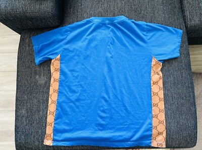 GUCCI×MLBシャツ GUCCI NY New York Yankee MLB logo embroidered Shirt Med Rare