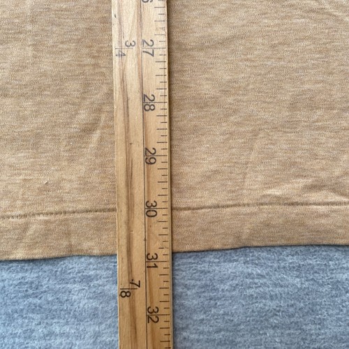 Polo Ralph Lauren Shirt Men 2XB Big Brown Heathered Long Sleeve Flesh Pony Rugby - Picture 15 of 16